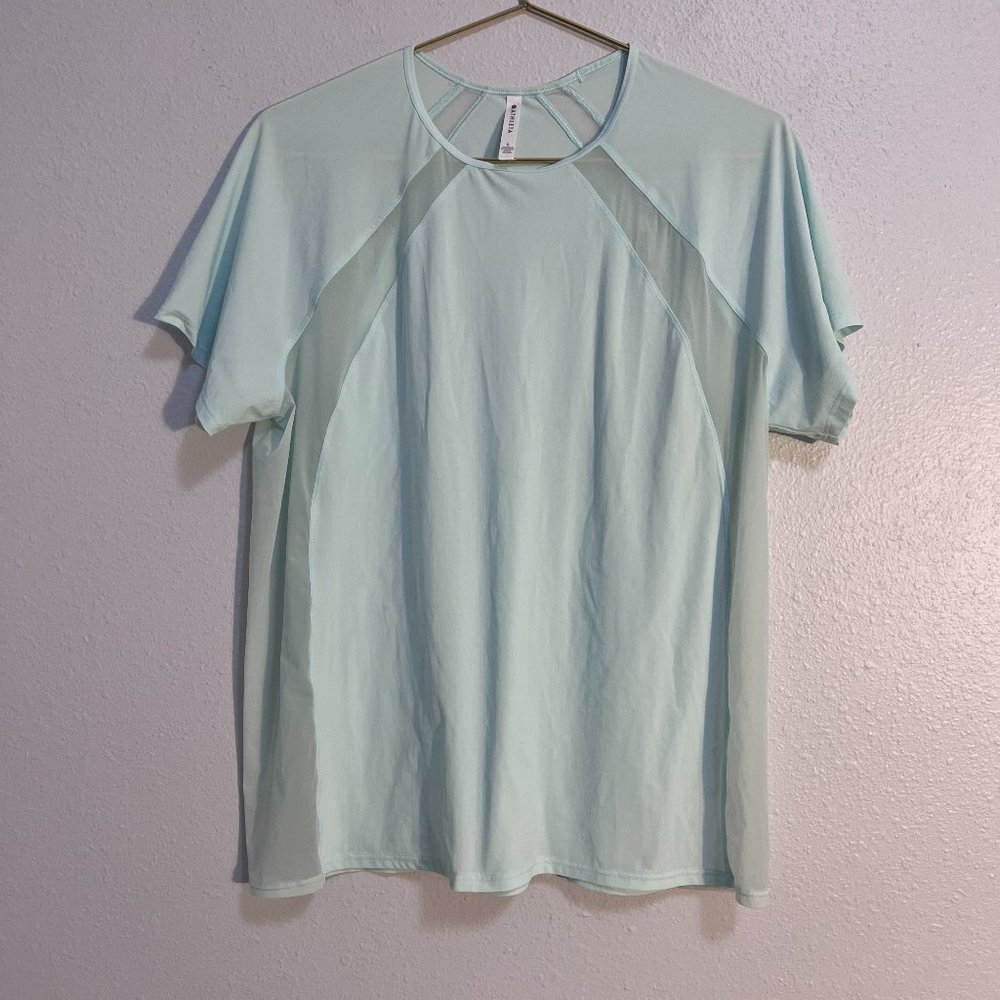 Athleta Airy Mesh Side Tee